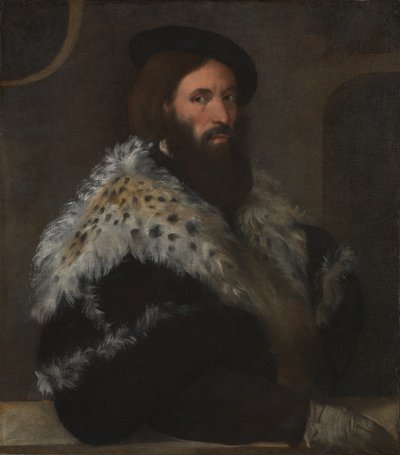 Porträt von Girolamo Fracastoro, ca. 1528 von Tiziano Vecelli